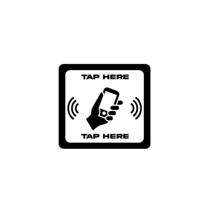 Dekal - NFC "Tap Here"